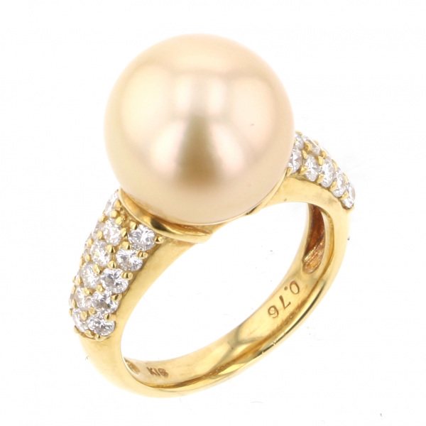 yukizakiselect ProperOther ユキザキセレクトジュエリー OTHER K18 ナンヨウパール リング 