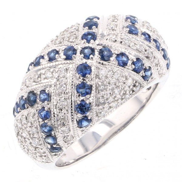 yukizakiselect ProperOther ユキザキセレクトジュエリー OTHER ホワイトゴールド サファイア リング 