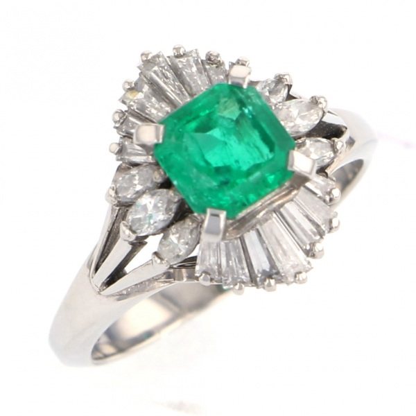 yukizakiselect ProperOther ユキザキセレクトジュエリー OTHER PT900 エメラルド リング 