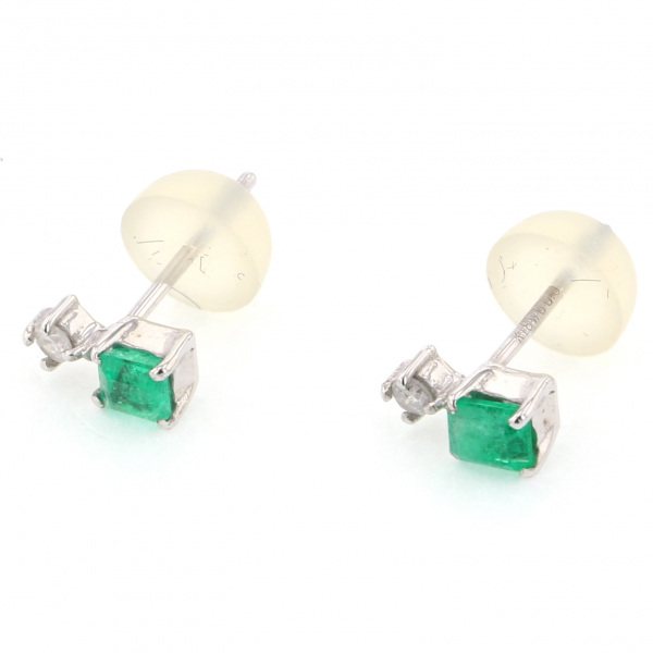 yukizakiselect ProperOther ユキザキセレクトジュエリー OTHER ホワイトゴールド エメラルド ピアス 