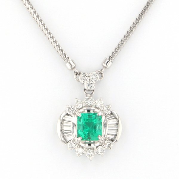 yukizakiselect ProperOther ユキザキセレクトジュエリー OTHER プラチナ エメラルド ネックレス 