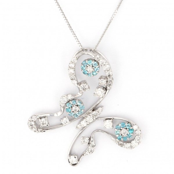 yukizakiselect ProperOther ユキザキセレクトジュエリー OTHER ホワイトゴールド パライバトルマリン ネックレス 