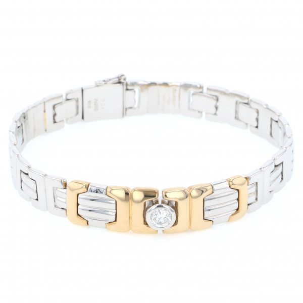 yukizakiselect ProperOther ユキザキセレクトジュエリー OTHER プラチナ/イエローゴールド ダイヤモンド ブレスレット 