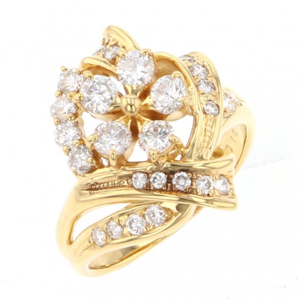 yukizakiselect ProperOther ユキザキセレクトジュエリー OTHER イエローゴールド ダイヤモンド リング 