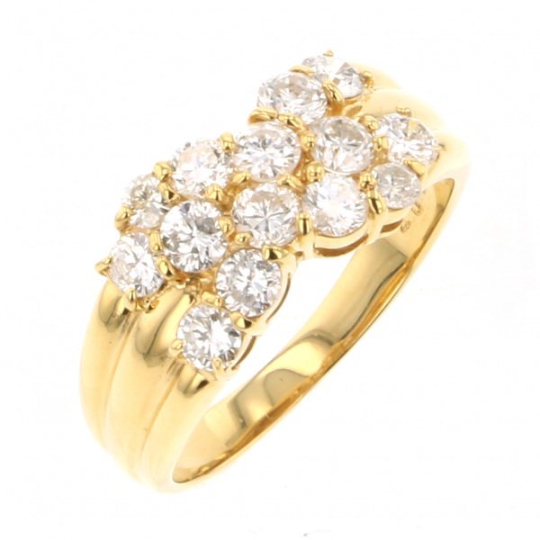 yukizakiselect ProperOther ユキザキセレクトジュエリー OTHER K18イエローゴールド ダイヤモンド リング 