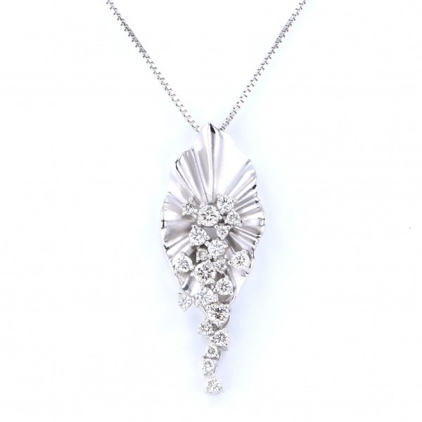 yukizakiselect ProperOther ユキザキセレクトジュエリー OTHER K18ホワイトゴールド ダイヤモンド ネックレス 