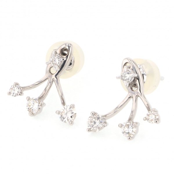 yukizakiselect ProperOther ユキザキセレクトジュエリー OTHER ホワイトゴールド ダイヤモンド ピアス 