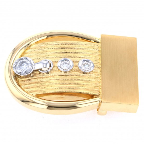 yukizakiselect ProperOther ユキザキセレクトジュエリー OTHER イエローゴールド/プラチナ ダイヤモンド バックル 