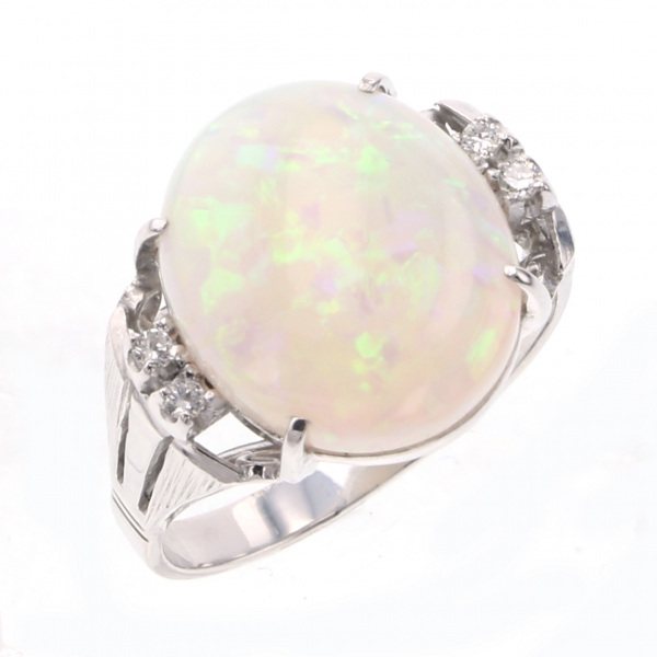 yukizakiselect ProperOther ユキザキセレクトジュエリー OTHER ホワイトゴールド オパール リング 