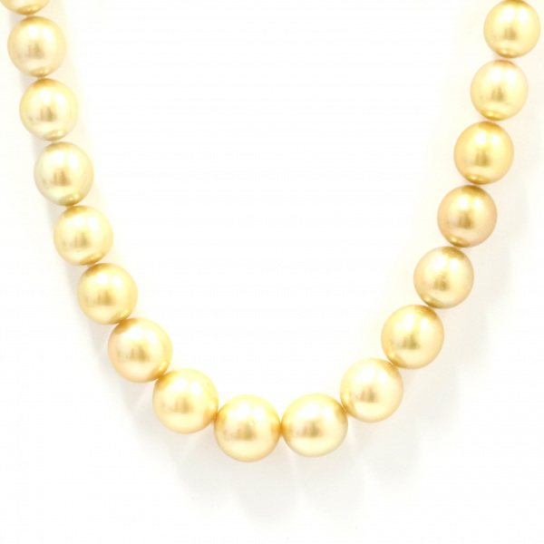 yukizakiselect pearl ユキザキセレクトジュエリー パール イエローゴールド ナンヨウパール ネックレス 