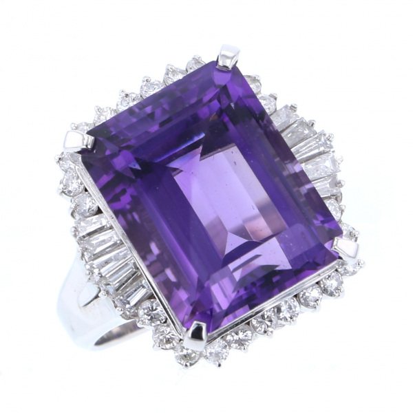 yukizakiselect ProperOther ユキザキセレクトジュエリー OTHER プラチナ アメシスト リング 