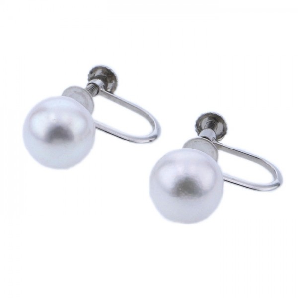 yukizakiselect pearl ユキザキセレクトジュエリー パール ホワイトゴールド パール イヤリング 