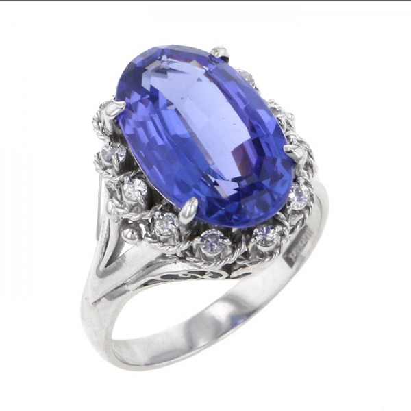 yukizakiselect ProperOther ユキザキセレクトジュエリー OTHER プラチナ タンザナイト リング 