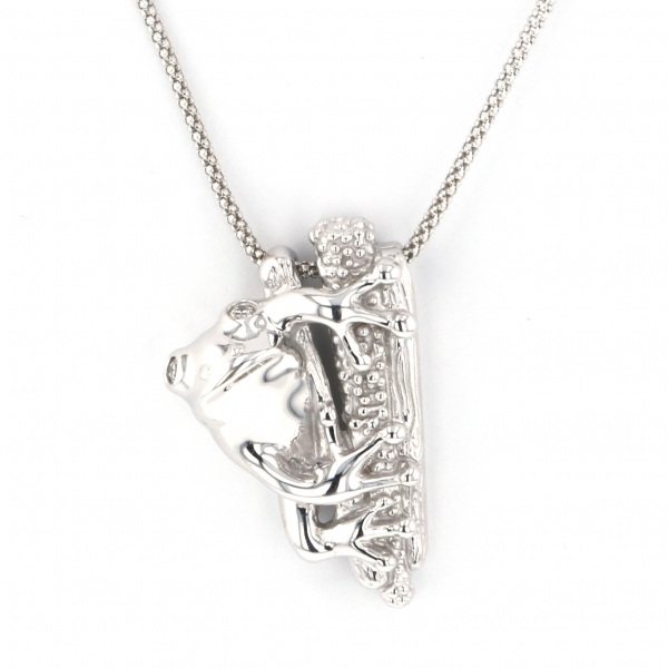 yukizakiselect ProperOther ユキザキセレクトジュエリー OTHER ホワイトゴールド カエル ネックレス 