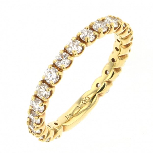 yukizakiselect ProperOther ユキザキセレクトジュエリー OTHER K18イエローゴールド ダイヤモンド エタニティ リング 