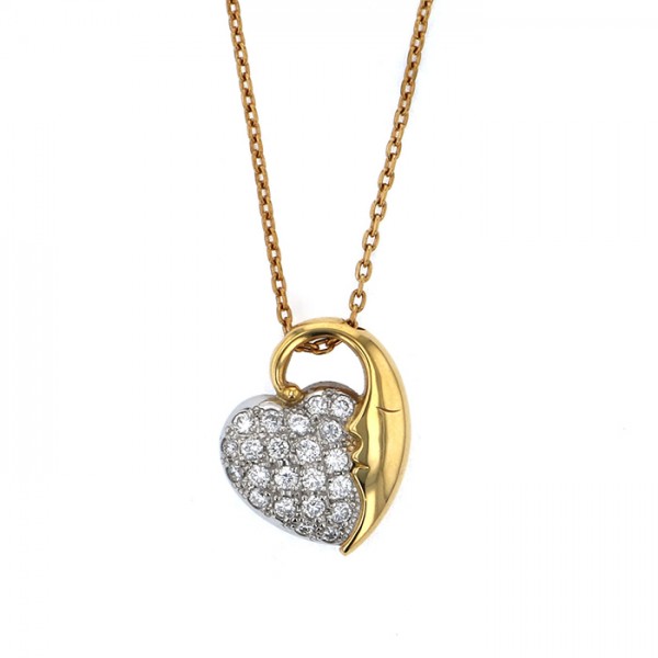 yukizakiselect ProperOther ユキザキセレクトジュエリー OTHER イエローゴールド/プラチナ ダイヤモンドネックレス 