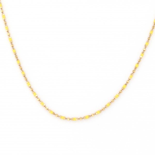 yukizakiselect chain ユキザキセレクトジュエリー チェーン イエローゴールド ネックレス 