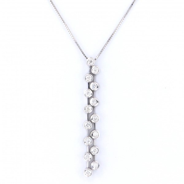 yukizakiselect ProperOther ユキザキセレクトジュエリー OTHER K18ホワイトゴールド ダイヤモンド ネックレス 