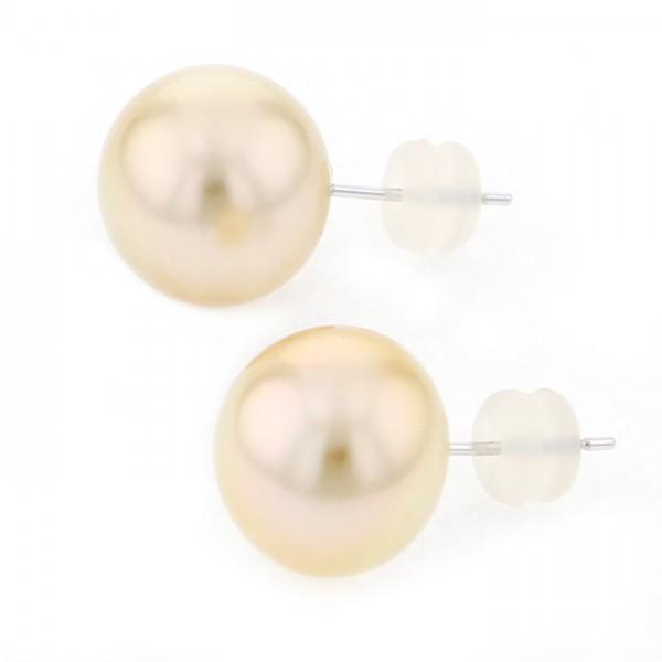 yukizakiselect pearl ユキザキセレクトジュエリー パール ホワイトゴールド ナンヨウパール ピアス 