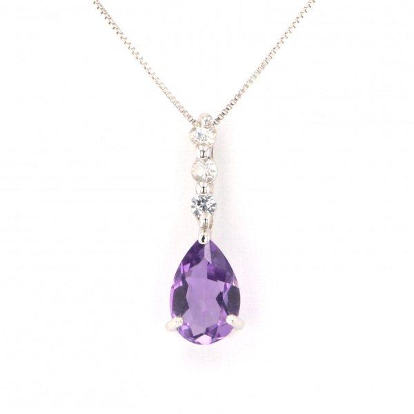 Yukizaki Select ProperOther Yukizaki Select Jewelry OTHER White Gold Amethyst necklace 