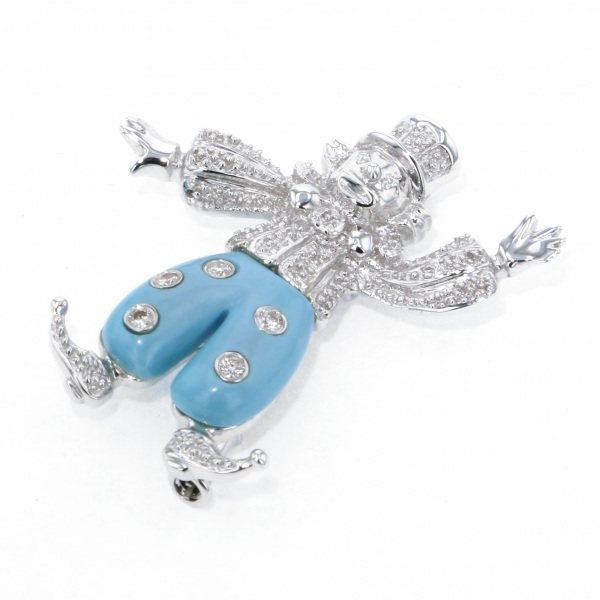 yukizakiselect ProperOther ユキザキセレクトジュエリー OTHER ホワイトゴールド トルコ石 ピエロ 