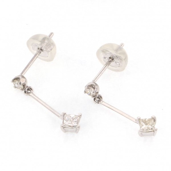 yukizakiselect 适当的其他 柚木﨑精选珠宝 其他 白金 金钻 耳钉 