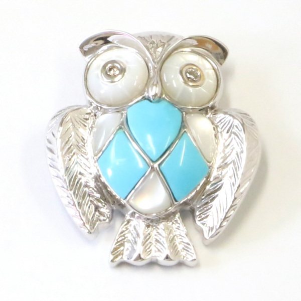 yukizakiselect ProperOther ユキザキセレクトジュエリー OTHER ホワイトゴールド トルコ石 ペンダントヘッド 