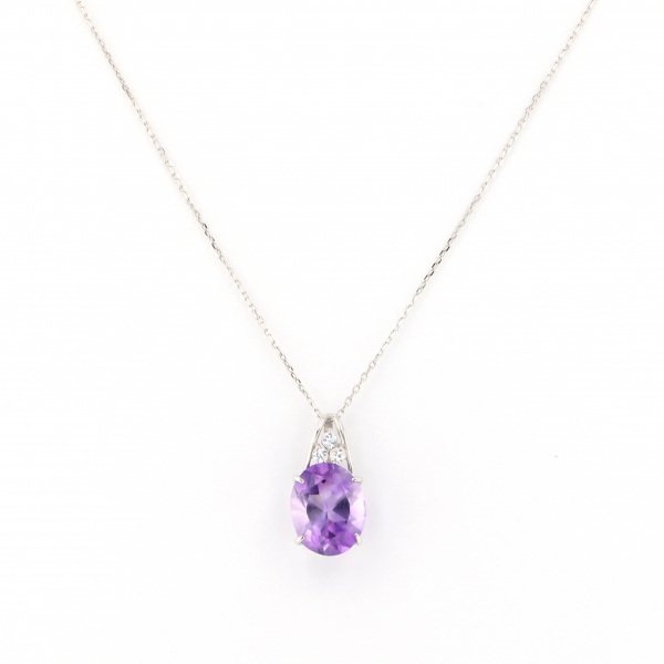 Yukizaki Select ProperOther Yukizaki Select Jewelry OTHER 18k white gold Amethyst necklace 