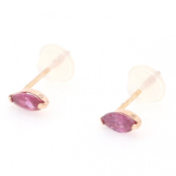 yukizakiselect ProperOther ユキザキセレクトジュエリー OTHER ピンクゴールド ルビー ピアス 