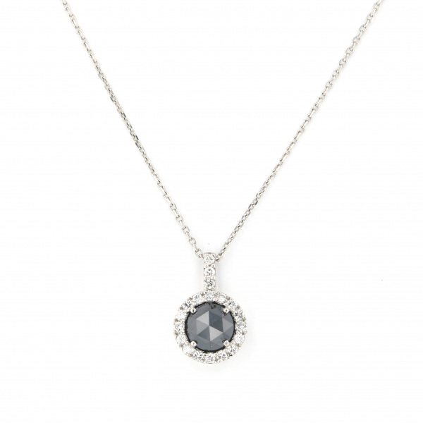 yukizakiselect ProperOther ユキザキセレクトジュエリー OTHER PT900/850プラチナ ブラックダイヤモンド ネックレス 