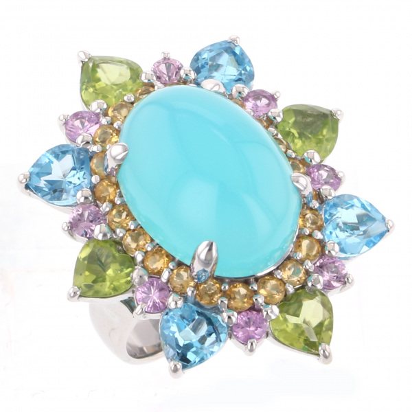 Yukizaki Select ProperOther Yukizaki Select Jewelry OTHER White Gold Chalcedony ring 