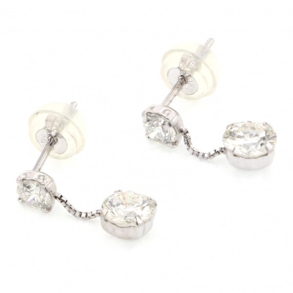 yukizakiselect 适当的其他 柚木﨑精选珠宝 其他 白金 金钻 耳钉 