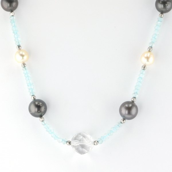 yukizakiselect pearl ユキザキセレクトジュエリー パール シルバー タヒチパール ネックレス 