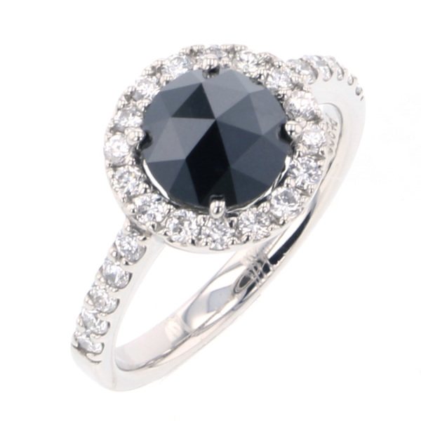 유키자키 ProperOther 유키자키 셀렉트 주얼리 OTHER PT900 블랙 다이아몬드 링 