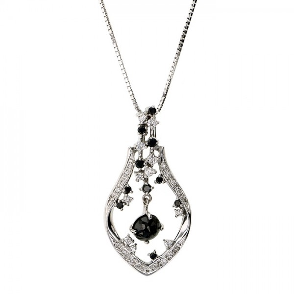 yukizakiselect ProperOther ユキザキセレクトジュエリー OTHER ブラックダイヤモンドネックレス 