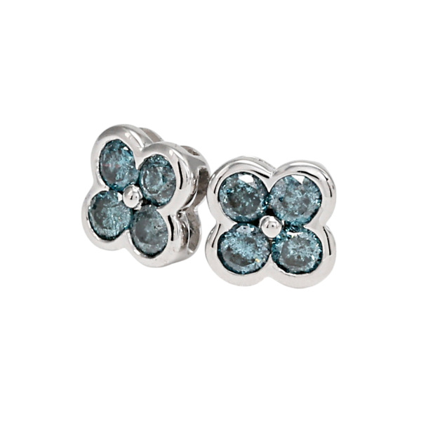 yukizakiselect ProperOther ユキザキセレクトジュエリー OTHER 花 ブルーダイヤモンド 