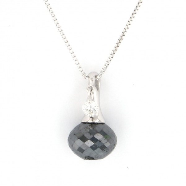 yukizakiselect 適當的其他 柚木﨑精選珠寶 其他 K18WG 黑鑽石 項鍊 