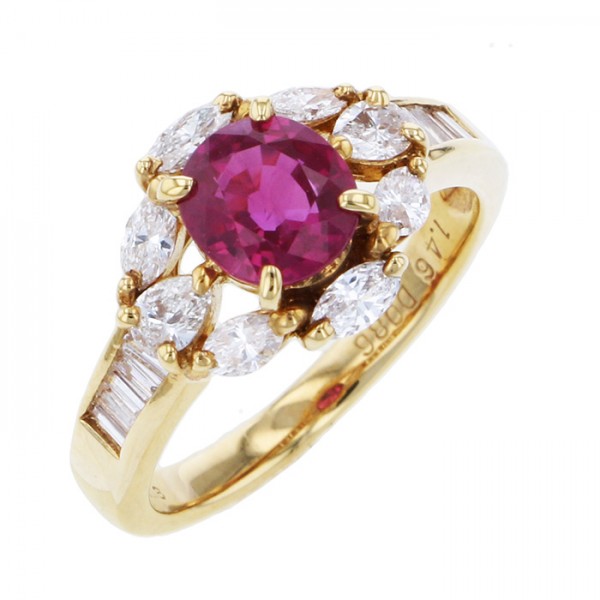 yukizakiselect 适当的其他 柚木﨑精选珠宝 其他 黄金 红宝石 金钻 