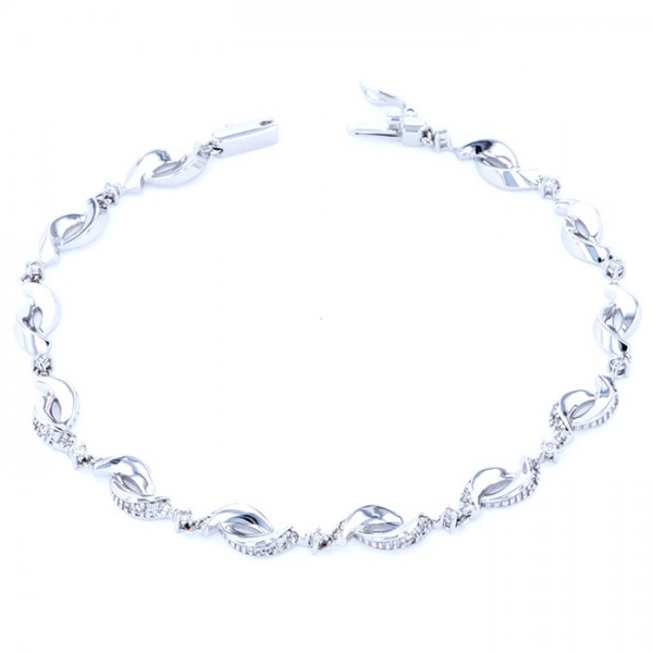 yukizakiselect ProperOther ユキザキセレクトジュエリー OTHER ホワイトゴールド ダイヤモンド ブレスレット 