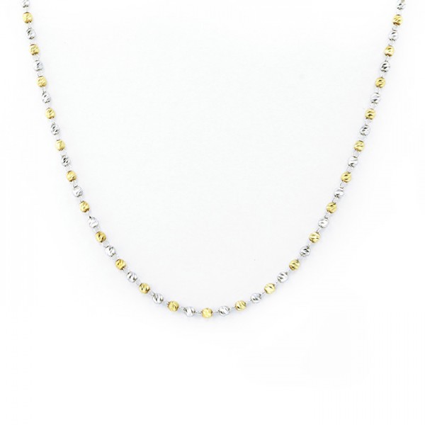 yukizakiselect 鏈條 柚木﨑精選珠寶 鏈條 白金 黃金 吉甘 項鍊 