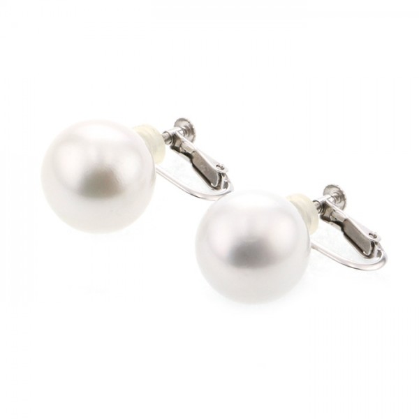 yukizakiselect pearl ユキザキセレクトジュエリー パール ホワイトゴールド ナンヨウパール イヤリング 