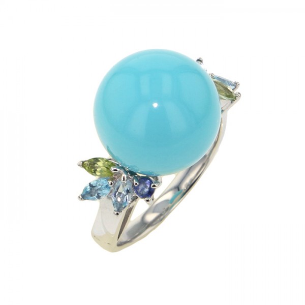 yukizakiselect ProperOther ユキザキセレクトジュエリー OTHER ホワイトゴールド トルコ石 