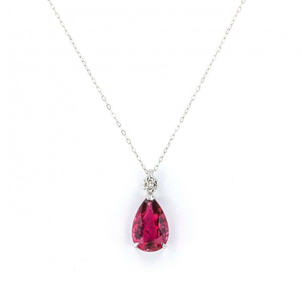 yukizakiselect ProperOther ユキザキセレクトジュエリー OTHER K18WG ルベライト ネックレス 