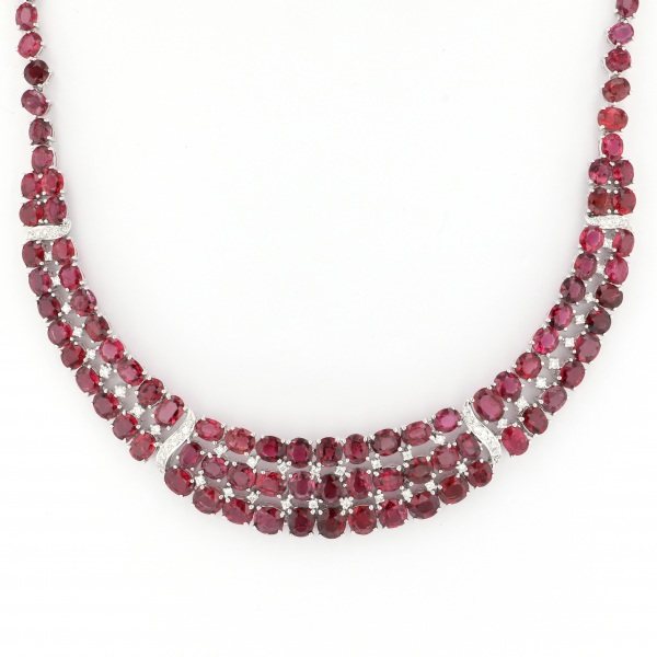 yukizakiselect ProperOther ユキザキセレクトジュエリー OTHER ホワイトゴールド スピネル ネックレス 