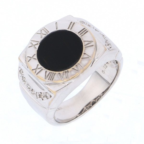 yukizakiselect ProperOther ユキザキセレクトジュエリー OTHER K18WG オニキス リング 