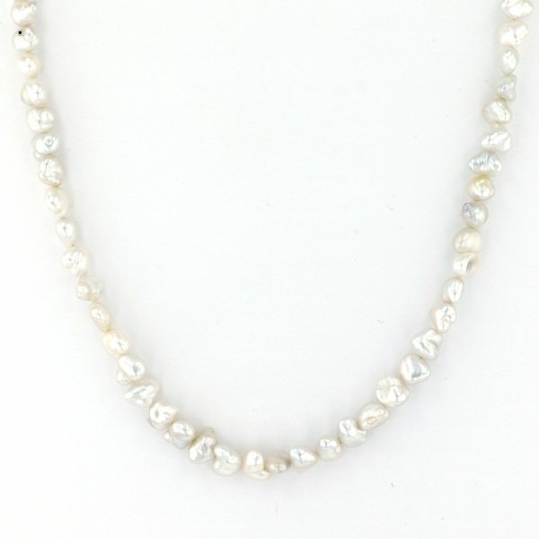 yukizakiselect pearl ユキザキセレクトジュエリー パール ホワイトゴールド ケシパール ネックレス 