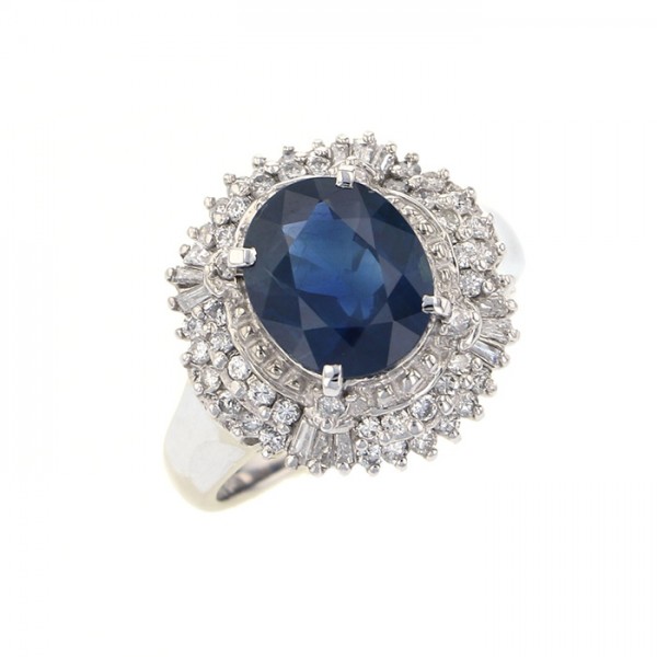 yukizakiselect ProperOther ユキザキセレクトジュエリー OTHER プラチナ サファイア ダイヤモンド 