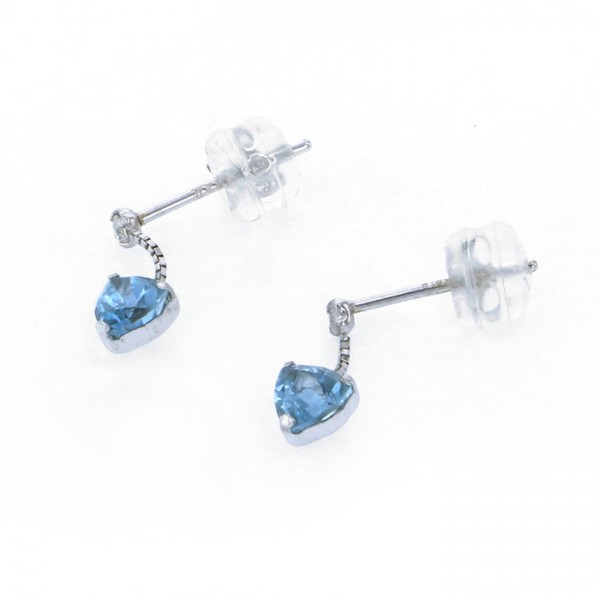 Yukizaki Select ProperOther Yukizaki Select Jewelry OTHER White Gold Aquamarine Earrings 