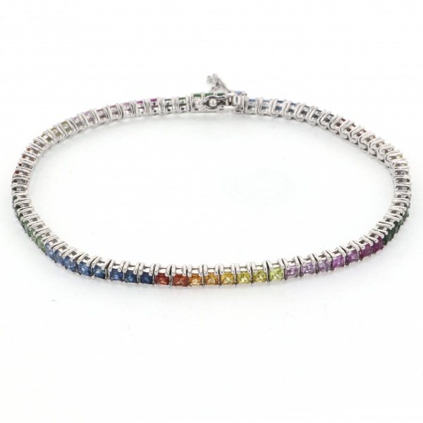 yukizakiselect ProperOther ユキザキセレクトジュエリー OTHER ホワイトゴールド サファイア ブレスレット 