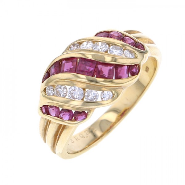 yukizakiselect ProperOther ユキザキセレクトジュエリー OTHER イエローゴールド ルビー ダイヤモンド 